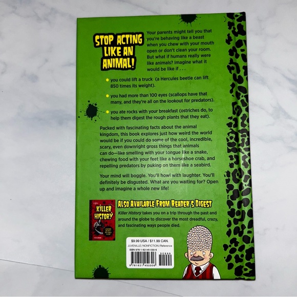 Hardcover Book - What if Humans Were Like Animals? - nwt - Picture 2 of 5